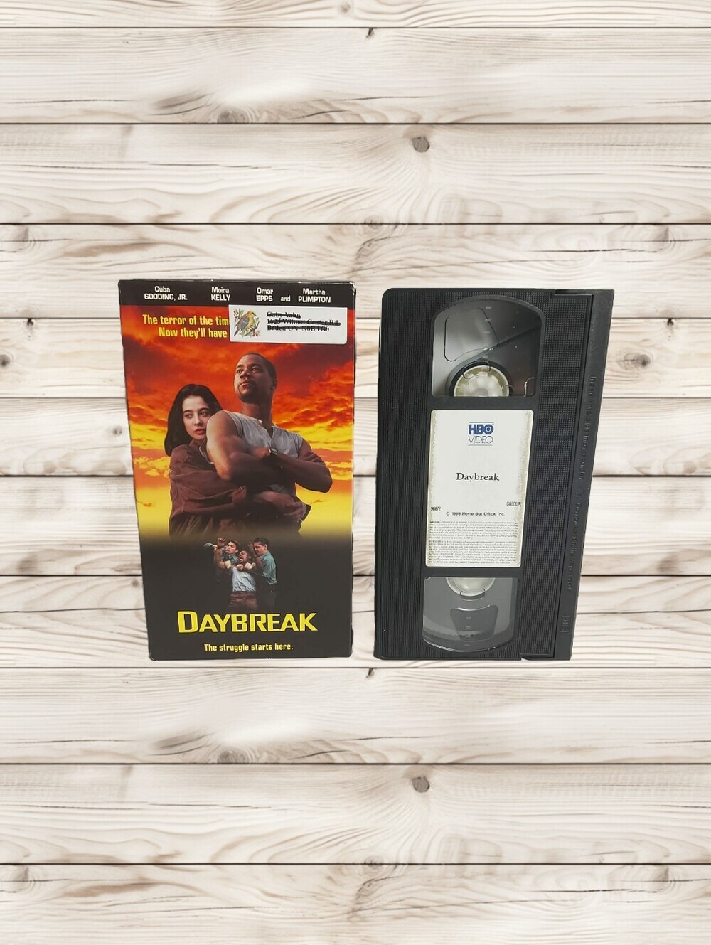 📼 VTG Daybreak VHS Tape (1993) - HBO Video Sci-Fi Thriller 📼